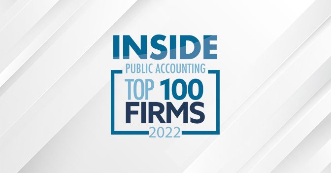 PYA Named One of the Nation’s Top 100 Firms for Seventh Year Running