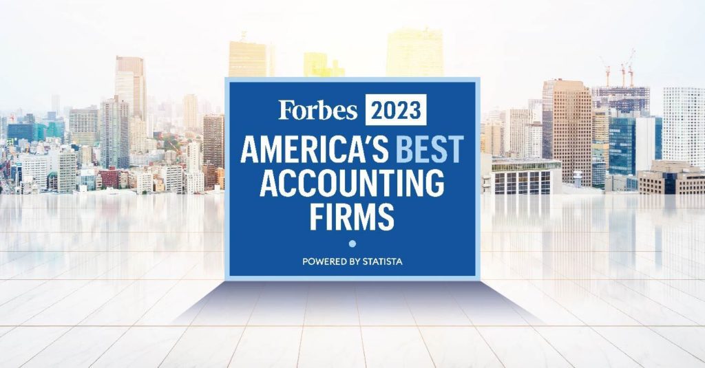 PYA Repeats Forbes Listing as a Top Tax and Accounting Firm in the Nation