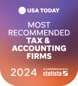 PYA Knoxville USA Today Most Recommended Tax & Accounting Firms Badge